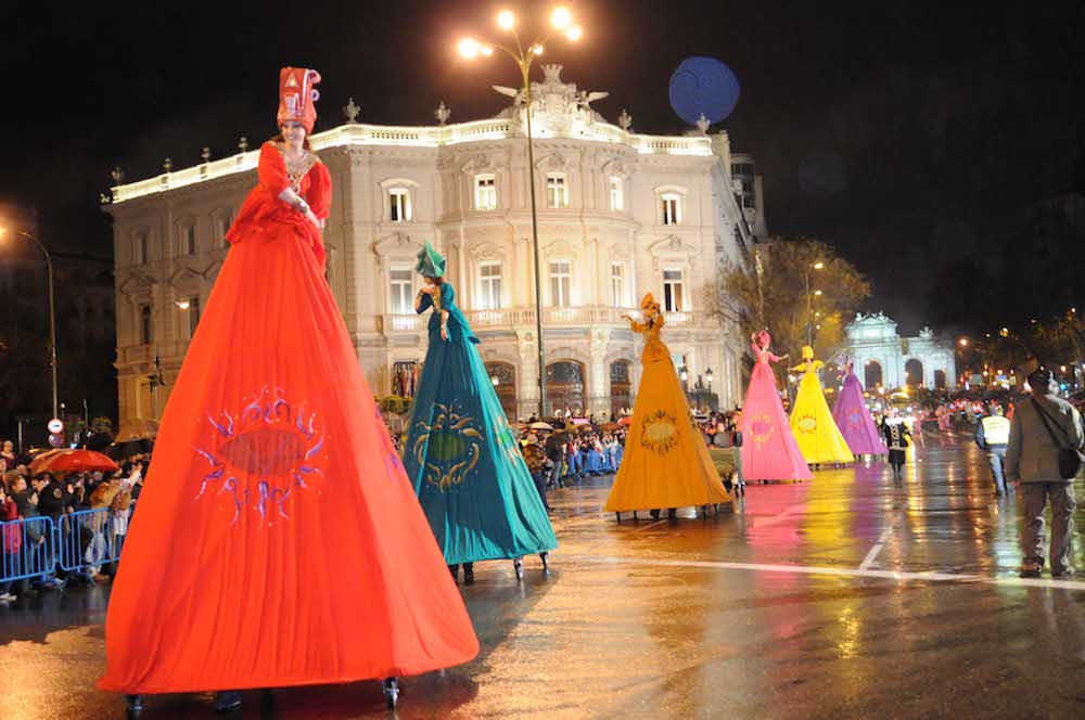 Golf Carnival in Madrid