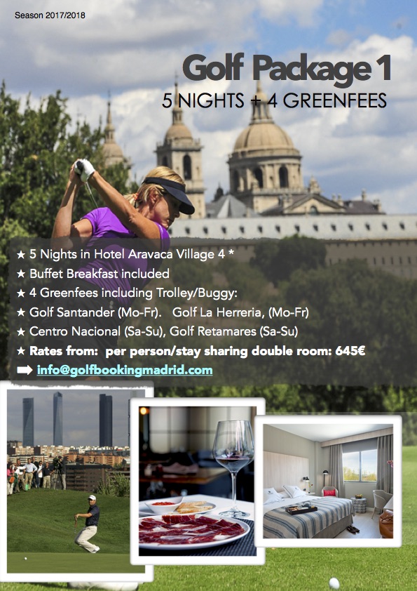 Madrid Golf Package 1